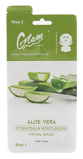 Veido kaukė Glam Of Sweden Aloe Vera, 40 ml