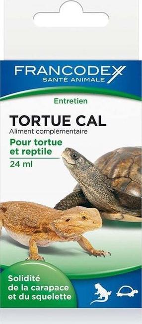 Vitaminai Francodex Tortue Cal Lime, ropliams, 24 g