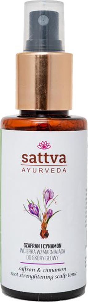 Losjonas plaukams, galvos odai Sattva Ayurveda Cinnamon Saffron, 100 ml