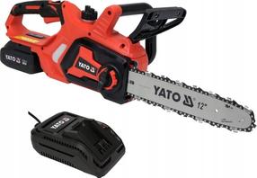 Аккумуляторная цепная пила Yato YT-828137, 30.5 см