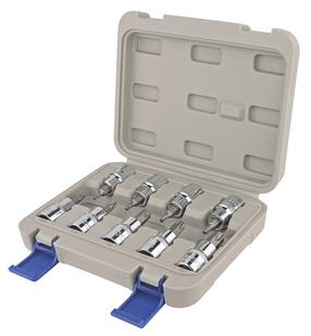 Antgalių rinkinys Irimo TORX bit socket 1/2" T20-T60