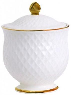 Сахарница Quality Ceramic, золотой цв.