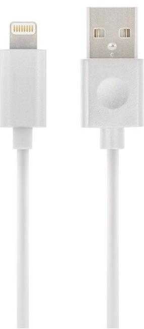 Laidas Forever GSM015229, USB/Apple Lightning, 100 cm, balta