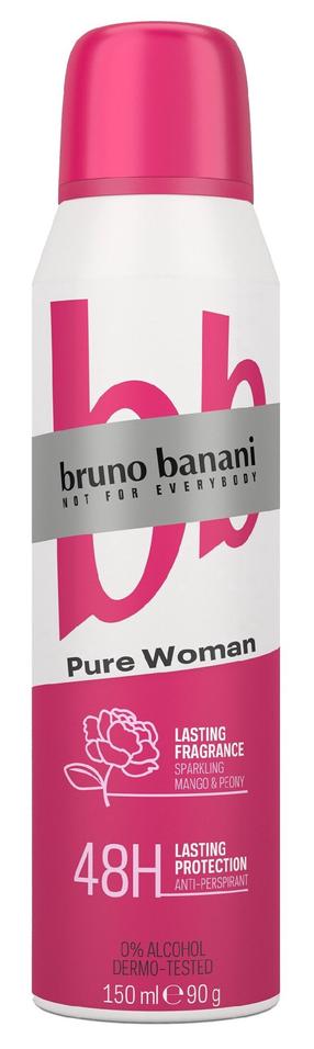 Dezodorants sievietēm Bruno Banani Pure, 150 ml