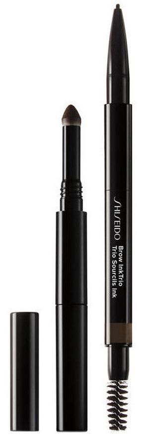 Kulmupliiats Shiseido Brow InkTrio 04 ebony