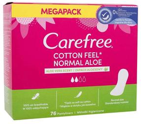 Pesukaitsmed Carefree Cotton Feel Aloe Vera, Normal, 76 tk