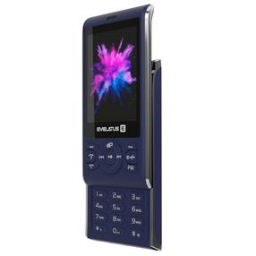 Evelatus Myriad Mygtuko Slankus Mobilus Telefonas su Dviejų Sim Radijo Mp3 Kamera Vidurnakčio mėlyna