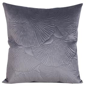 Dekoratīvs spilvena pārvalks Velvet JGQ-09, pelēka krās., 45 cm x 45 cm