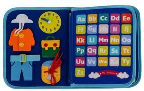 Bērnu grāmata Kruzzel Montessori, 28 cm, daudzkrāsaina