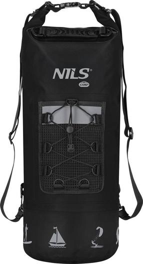 Neperšlampamas krepšys Nils Camp NC17108, 25 l, juoda sp.