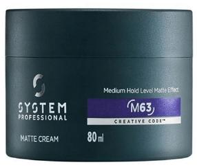 Krēms matu veidošanai Wella System Professional Medium Hold Matte Effect M63, 80 ml