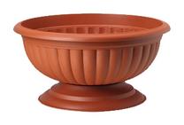 Gėlių vazonas Form Plastic Grace 1000, plastikinis, Ø 24.5 cm, ruda sp.