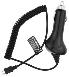 Automobilinis įkroviklis BlueStar, Micro USB, mėlyna/juoda