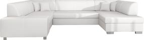 Kampinė sofa Havana Soft 17, balta sp., dešininė, 320 x 207 cm x 73 cm