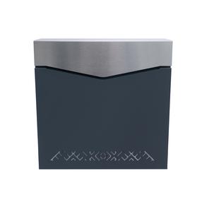 Postkast Haushalt LB51 NPDR3, helehall v./tumehall v., 35.5 cm x 1 cm x 35.5 cm