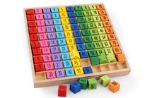Edukacinis žaislas Multiplication Table, įvairių spalvų