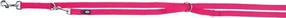 Reguleeritav rihm Trixie Premium 201311, roosa v., XS, 2 m x 10 mm