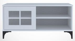 ТВ стол Kalune Design Revival, белый цв., 100 см x 42 см x 54 см