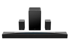 Soundbar sistema TCL Q Q85H Class 7.1.4, juoda sp.