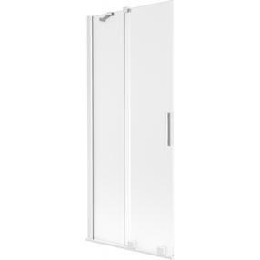 Vonios sienelė Mexen Velar, 80 cm x 150 cm, white sp./matinis