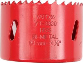 Bi-metalinė karūna Yato YT-3329, 6 cm