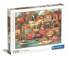 Dėlionė Clementoni Good Times Harbor 31685, 59.2 cm x 84.3 cm, 1500 vnt., įvairių spalvų