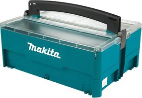 Ящик для инструментов Makita Makpac, 38.7 см x 29.5 см x 16.5 см, синий цв.
