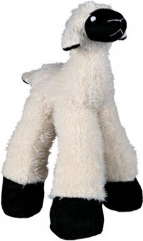 Игрушка для собаки, плюшевый Trixie Sheep 35763, белый цв./черный цв.