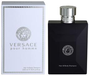 Kūno prausimosi želė vyrams Versace Pour Homme, 250 ml