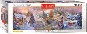 Pusle Eurographics Panoramic To Grandma’s House We Go, 99 cm x 33 cm, 1000 tk, sinine v./punane v./hall v.