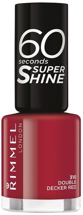 Nagų lakas Rimmel London, double decker red sp., 8 ml