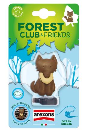 Auto õhuvärskendaja Arexons Forest Club Wolf Ocean Breeze