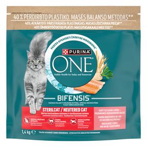 Sausā kaķu barība Purina Adult Cat, lasis, 1.4 kg