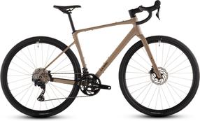 Dviratis gravel Cube Nuroad Race, 28 ", M rėmas, ruda sp./juoda sp.