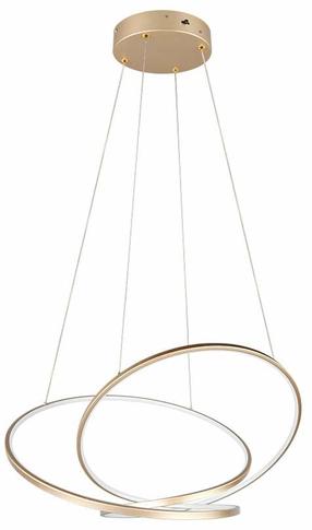Lampa griesti Trio Darvin, LED, 2300 - 4000 °K, 1 x 52 W, brūna krās./balta krās. / brūna krās.