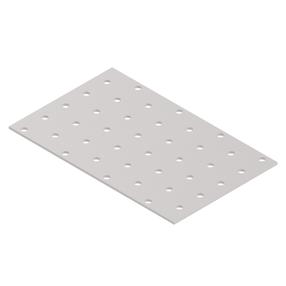 Tvirtinimo plokštelė Arras, 160 mm x 100 mm x 2 mm, 50 vnt.