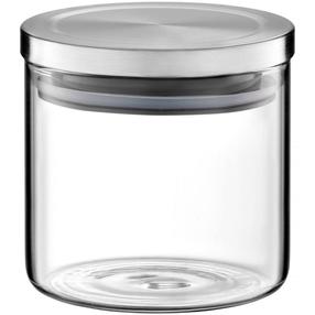 Lielapjoma produktu konteiners Ambition Roxy, 0.6 l, caurspīdīga krās./sudraba krās.