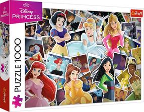 Dėlionė Trefl Disney Princess 10905, 48 cm x 68.3 cm, 1000 vnt., įvairių spalvų