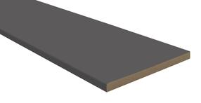 Staktos praplatinimas Domoletti, 202.4 cm x 10 cm x 0.8 cm, grafito sp.