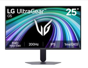 Monitor LG LG UltraGear 25G523B-B.AEU, 25G523B-B.AEU, IPS, 200 Hz, FHD, 24.5"
