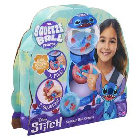 Radošais komplekts, bumba Disney Stitch Squeeze, daudzkrāsaina
