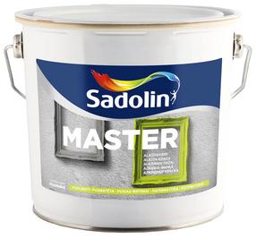 Emaljas krāsa, daudzveidīgs Sadolin Master 30, pus-matēts, 2.5 l, balts krās.