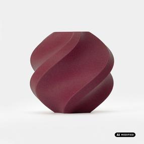 Filamentas Bambu Lab PLA-CF Burgundy Red (14200) / Filament with spool /, 315 m, raudona sp.