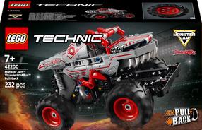 Конструктор LEGO® Technic Monster Jam™ ThunderROARus™ Pull-Back 42200, 232 шт.