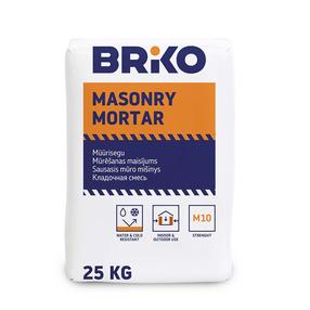 Sausasis mūro mišinys Briko, remontinis, 25 kg