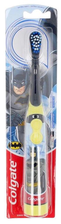 Elektrinis dantų šepetėlis Colgate Batman, juoda sp./geltona sp.
