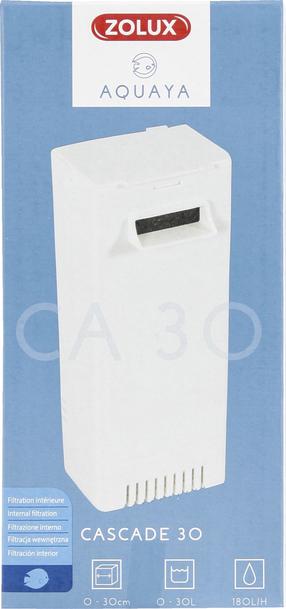 Akvārija filtrs Zolux Aquaya Cascade 30 326520, 30 - 60 l, balta krās.
