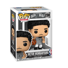 Фигурка-игрушка Funko POP! Basketball NBA Victor Wembanyama 230, 9 см, серебристый цв.