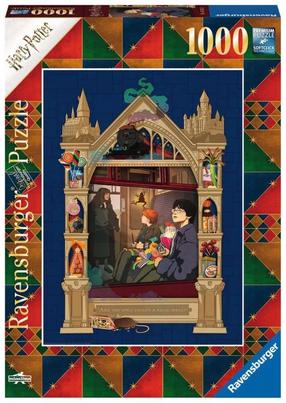 Dėlionė Ravensburger Harry Potter The Hogwarts Train 16515, 1000 vnt.