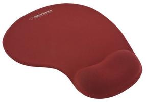 Коврик для мыши Esperanza EA137R, 19 см x 23 см x 2 см, красный цв.